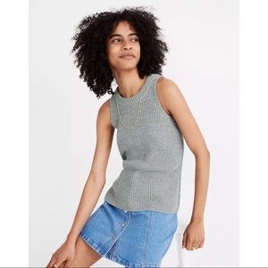 Madewell Jensen Sweater Tank Top